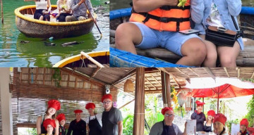 A Day Tour to Bay Mau Coconut Forest in Hoi An Da Nang